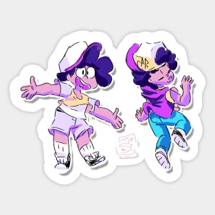 Jake & Mori (Way Past Cool Pallet) Sticker